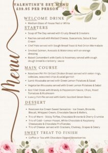 Valentine's Day Set Menu